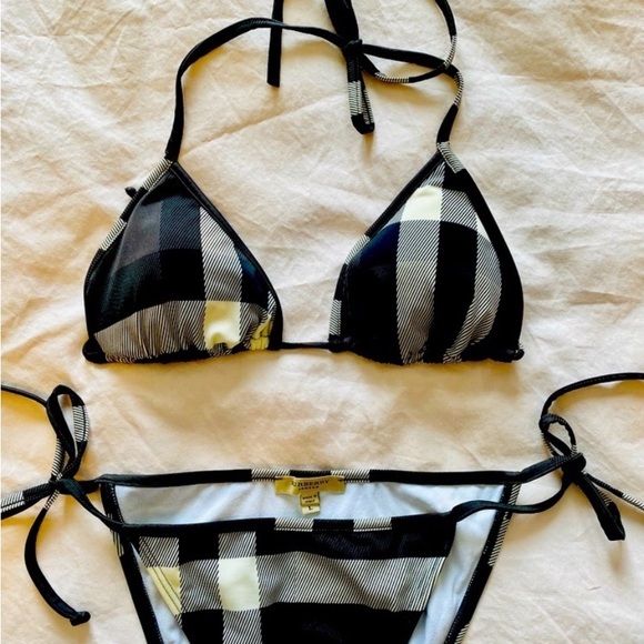 Burberry Other - Burberry Monochrome Check Bikini